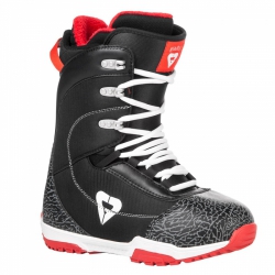 Dámský snowboard komplet Gravity Thunder black/red