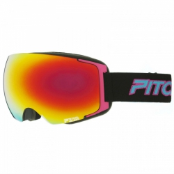 Brýle Pitcha magno black/pink/fire mirrored