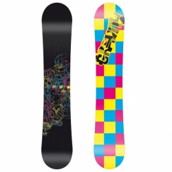 Snowboardový komplet Gravity Reef, allmountain snb sety