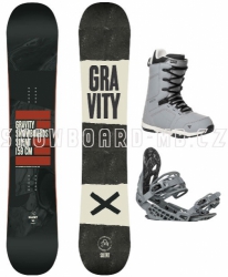Pánský snowboard komplet Gravity Silent