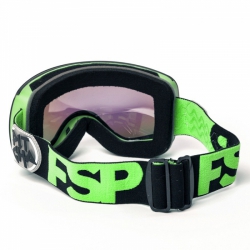 Brýle Pitcha FSP Black fluo/green mirrored