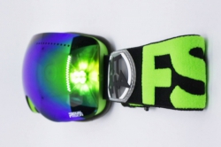 Brýle Pitcha FSP Black fluo/green mirrored