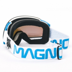 Brýle Pitcha Mango white/sky/blue mirrored