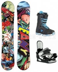 Dětský snowboard komplet Beany Heropunch