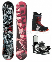 Snowboard komplet Beany Hell (boty 39)