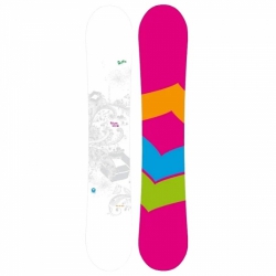 Dámský snowboard FTWO WHITE DECK LADY Double Camber 15/16