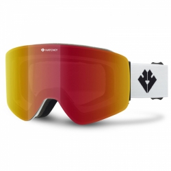 Brýle Hatchey fenix white / full revo black red