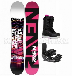 Dámský snb set Raven Candy s botami na tkaničky