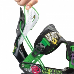 Freestyle vázání FLOW Quattro-SE black/green 11/12