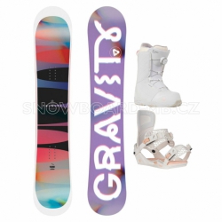 Dámský komplet Gravity Trinity (bílé boty s kolečkem)