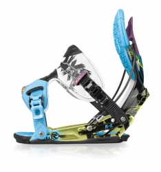 FLOW NXT ATSE black/green, allmountain/freestyle vázání