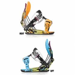 FLOW NXT ATSE black/green, allmountain/freestyle vázání