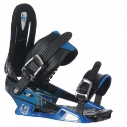 Kvalitní snowboardové vázání Nitro Phantom black/blue - AKCE