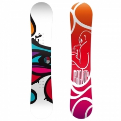 Dámský snowboard komplet Gravity Sirene 1